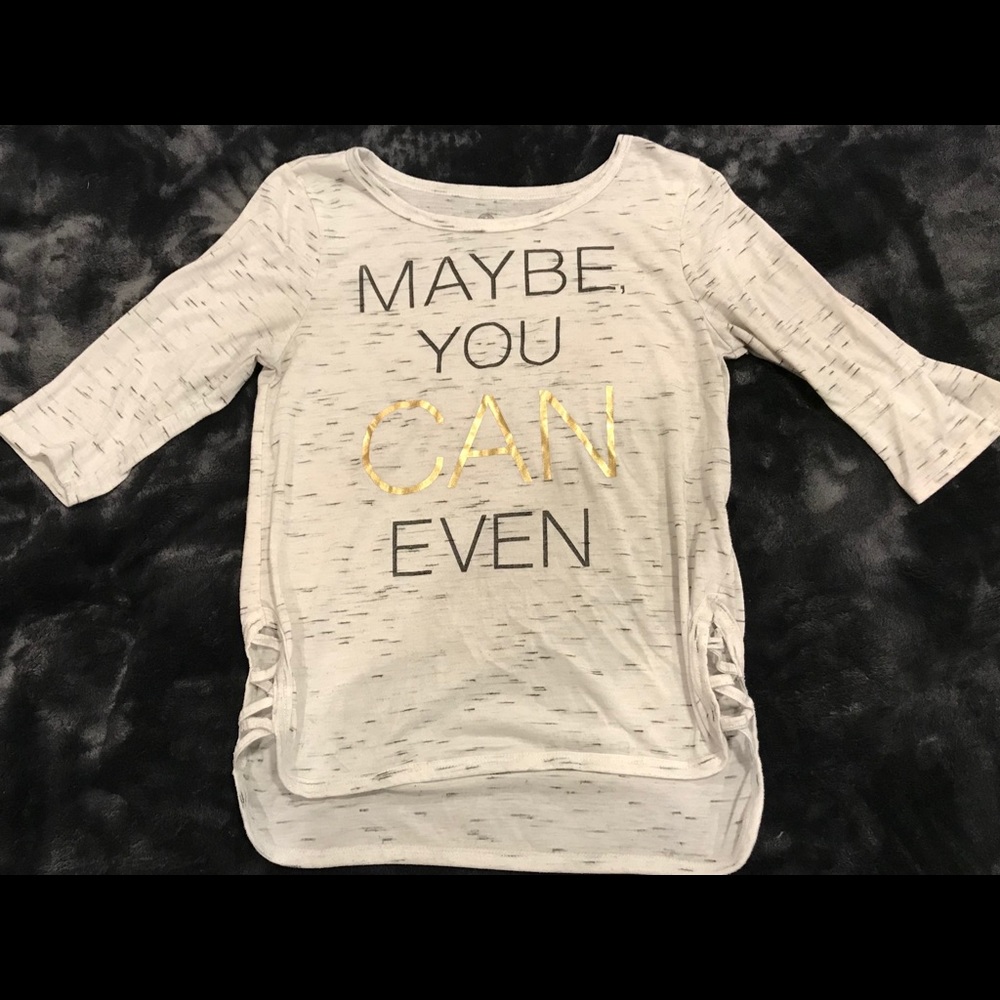 ⭐️ 3/$15 Girls top high low